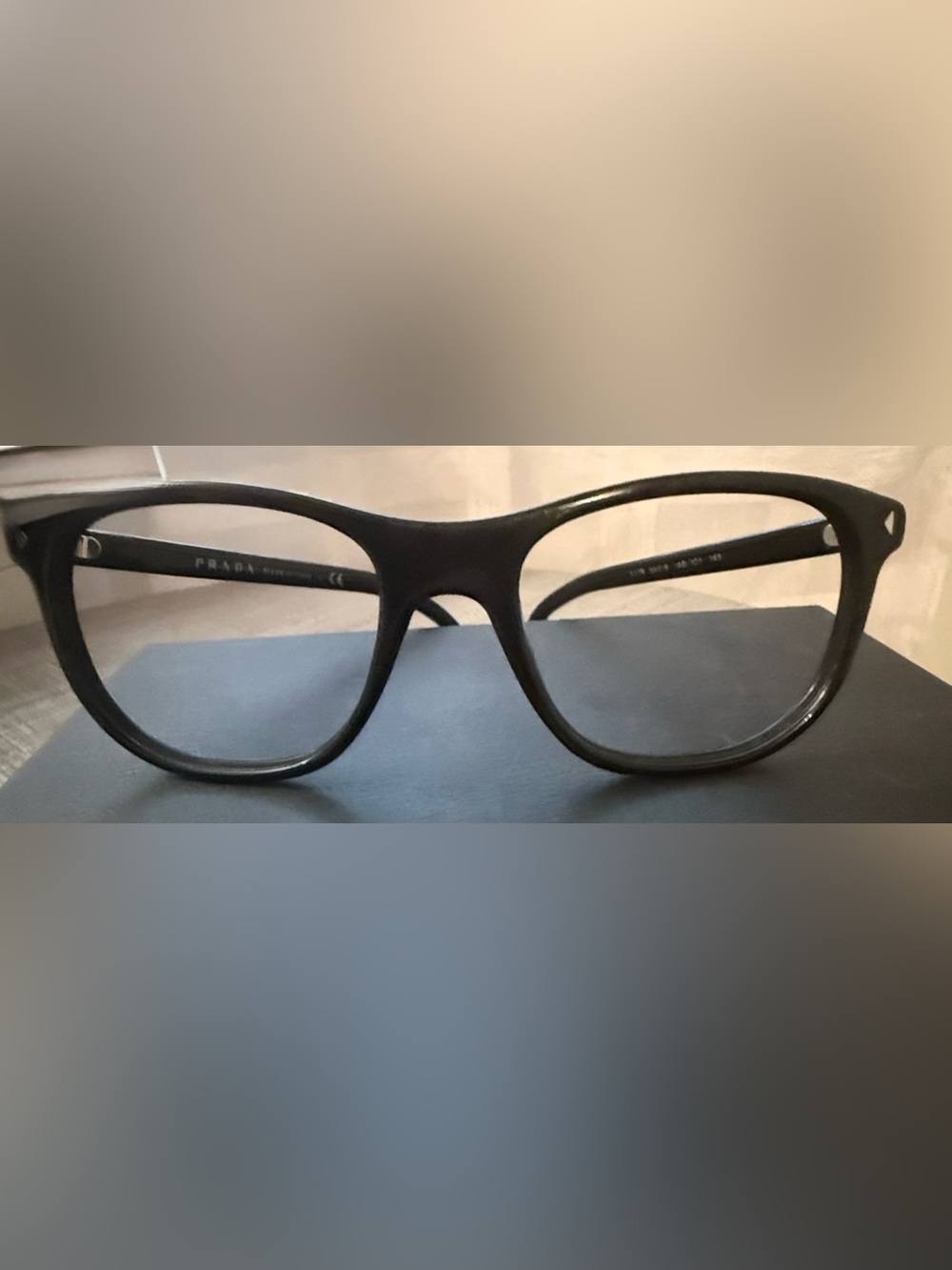 Authentic Prada Black Full-Rim Frames